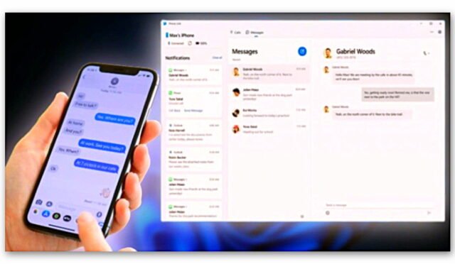 Windows’a “iPhone ile Bağlantı” Özelliği Geldi: iPhone’unuzu Bilgisayardan Kontrol Edebilirsiniz