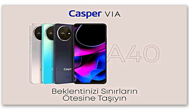 Yeni Casper VIA A40 Satışta! 