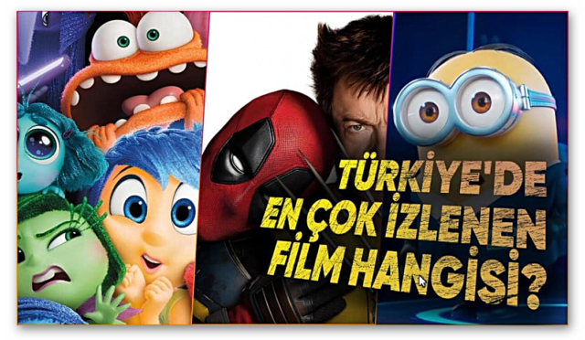 2024’te Türkiye’de En Çok İzlenen Sinema Filmleri Belli Oldu